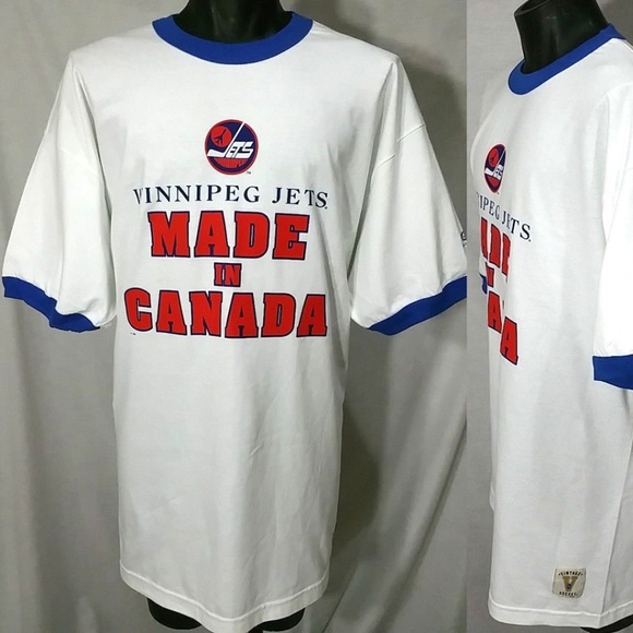 vintage winnipeg jets t shirt
